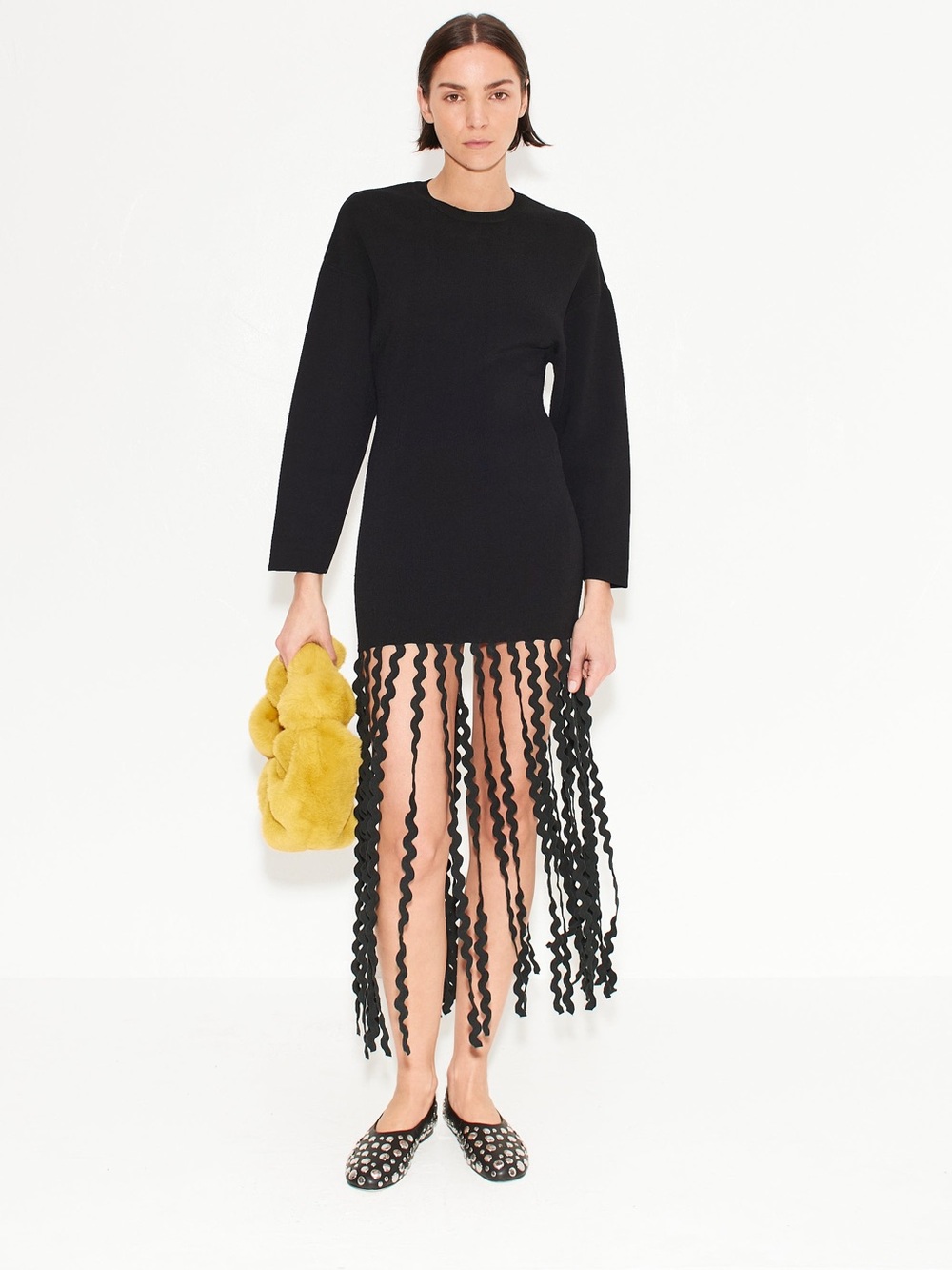 Simon Miller Wallis knit fringe Dress - Picture 3 of 6